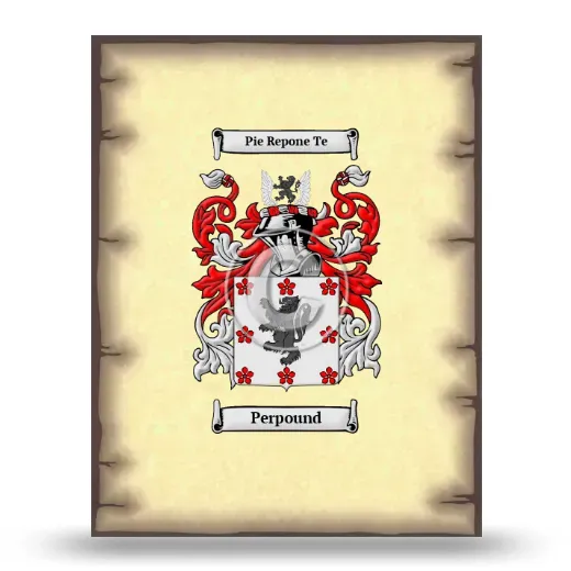Perpound Coat of Arms Print