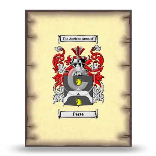 Perse Coat of Arms Print