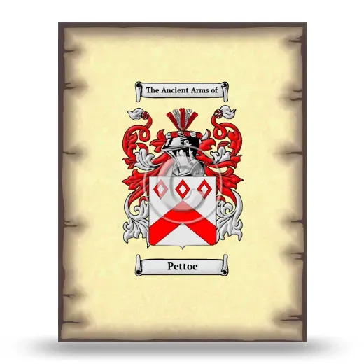 Pettoe Coat of Arms Print