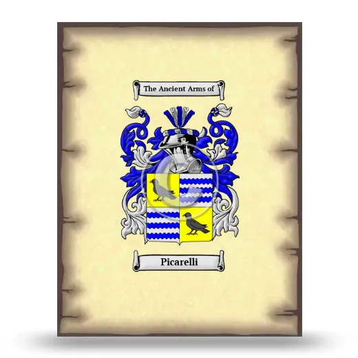 Picarelli Coat of Arms Print