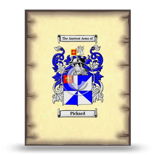 Pickard Coat of Arms Print