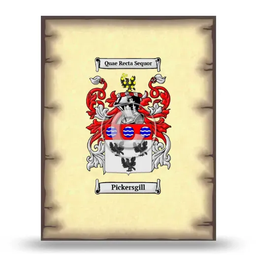 Pickersgill Coat of Arms Print