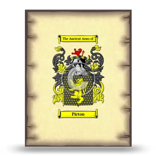 Picton Coat of Arms Print