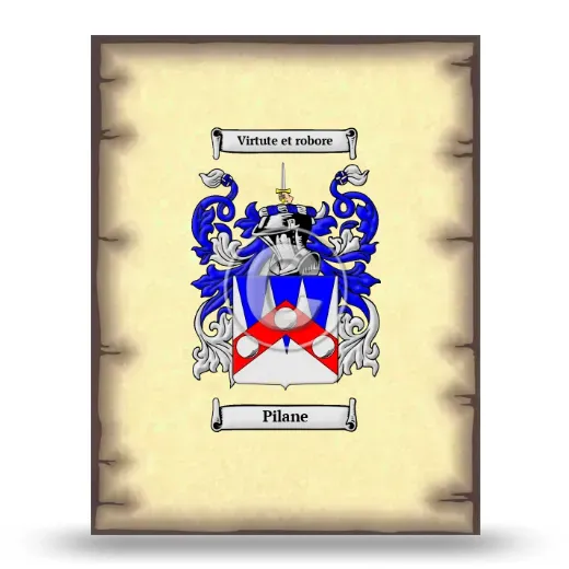 Pilane Coat of Arms Print
