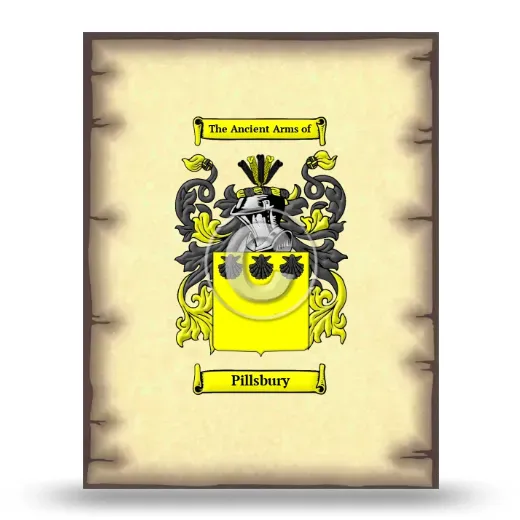 Pillsbury Coat of Arms Print