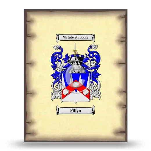 Pillyn Coat of Arms Print