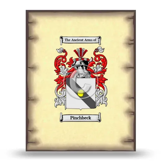 Pinchbeck Coat of Arms Print