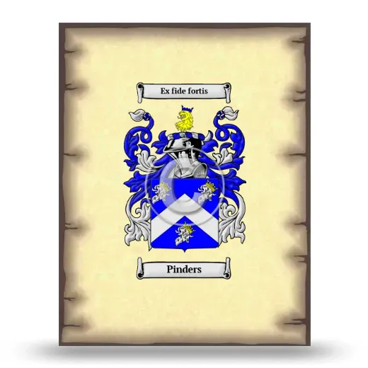 Pinders Coat of Arms Print