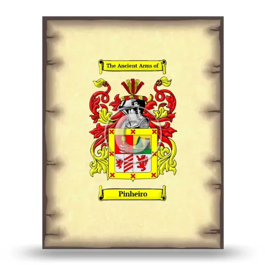 Pinheiro Coat of Arms Print