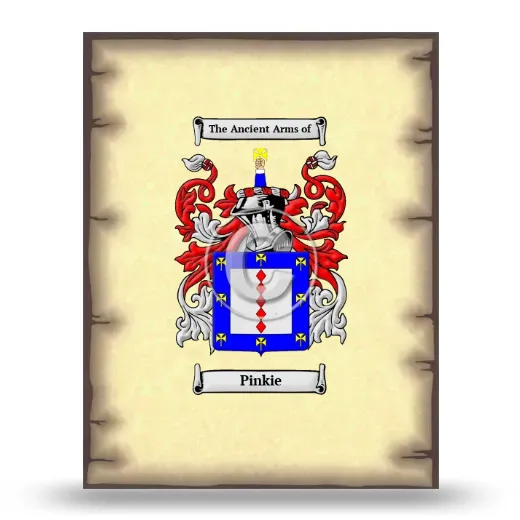 Pinkie Coat of Arms Print