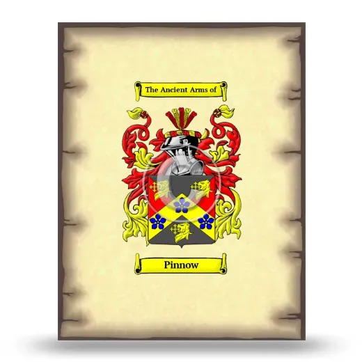 Pinnow Coat of Arms Print