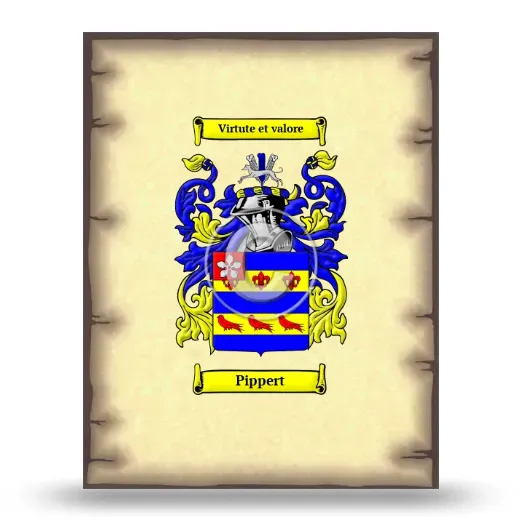 Pippert Coat of Arms Print