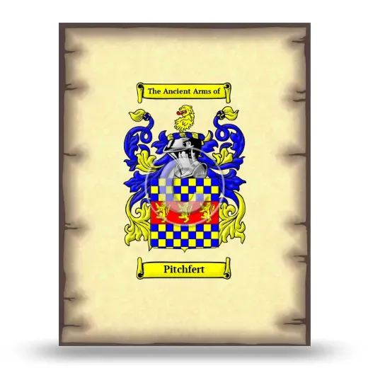 Pitchfert Coat of Arms Print