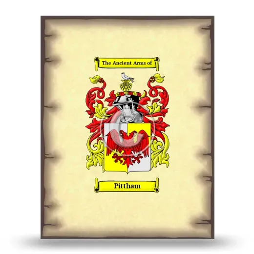 Pittham Coat of Arms Print