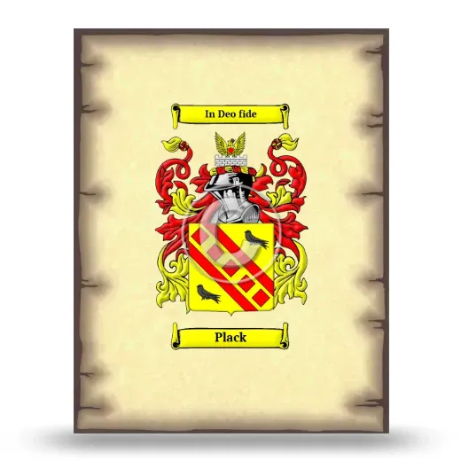 Plack Coat of Arms Print