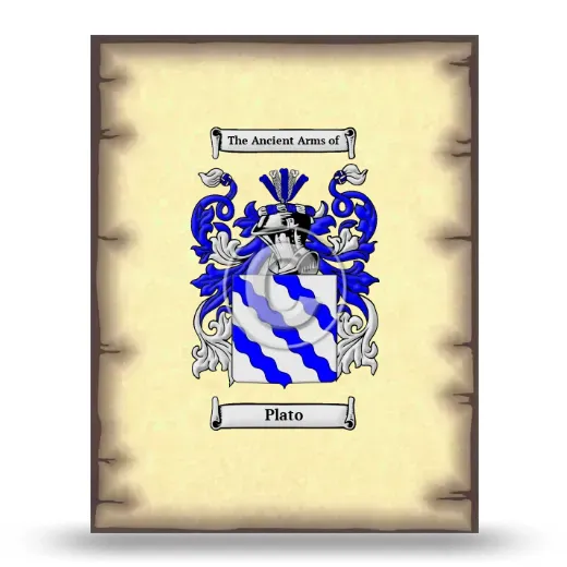 Plato Coat of Arms Print