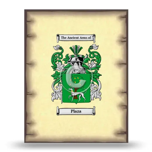 Plaza Coat of Arms Print