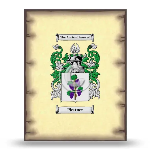 Plettner Coat of Arms Print