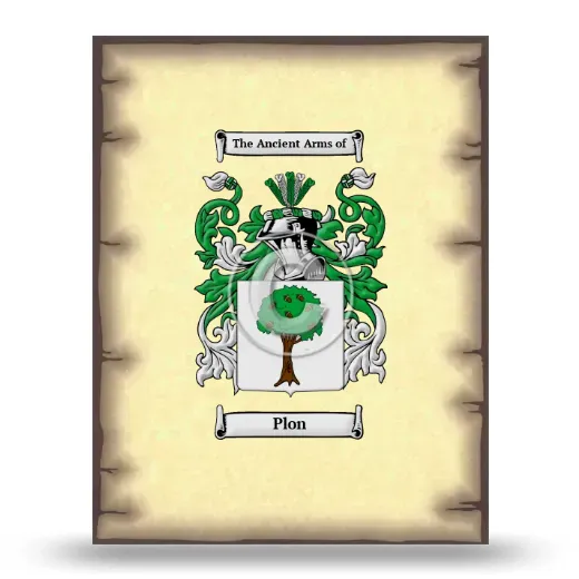 Plon Coat of Arms Print