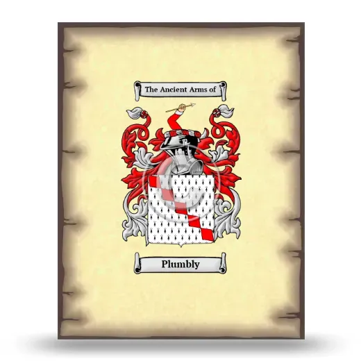 Plumbly Coat of Arms Print