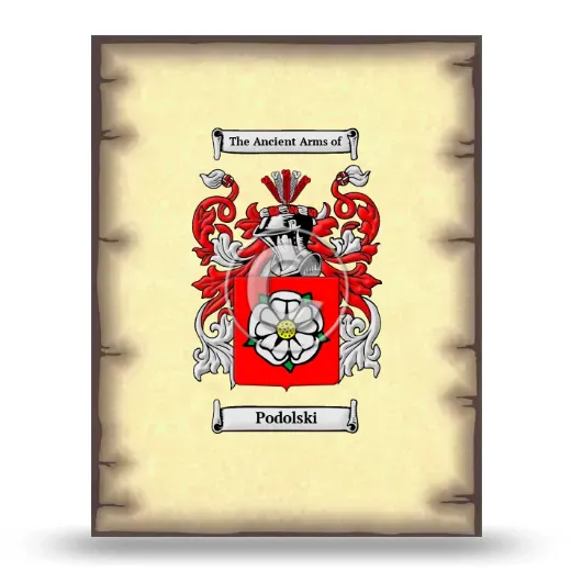 Podolski Coat of Arms Print