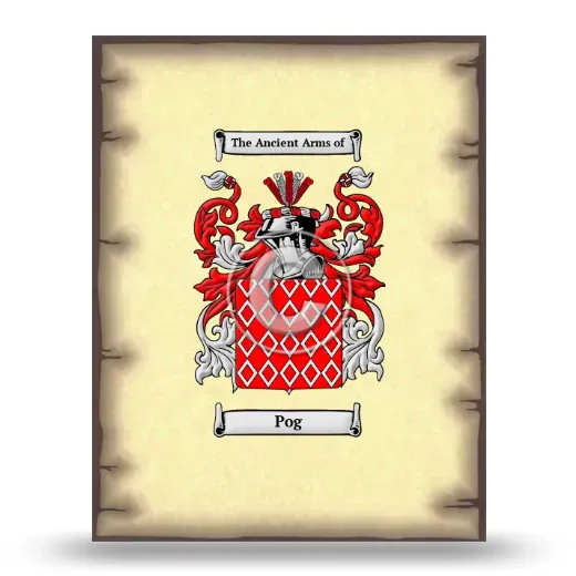 Pog Coat of Arms Print