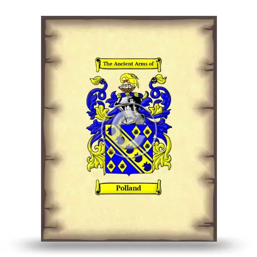 Polland Coat of Arms Print