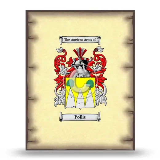 Pollis Coat of Arms Print