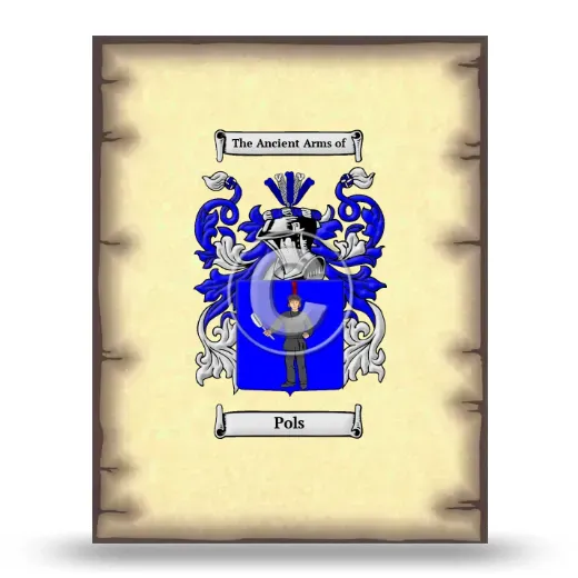 Pols Coat of Arms Print