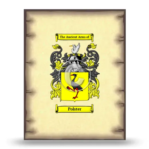 Polster Coat of Arms Print