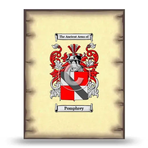 Pomphrey Coat of Arms Print