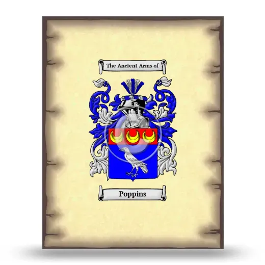 Poppins Coat of Arms Print