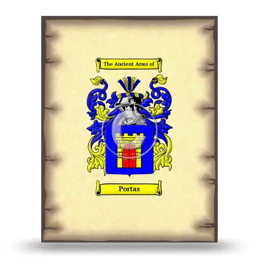 Portas Coat of Arms Print