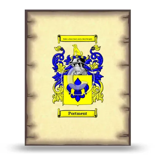 Portment Coat of Arms Print