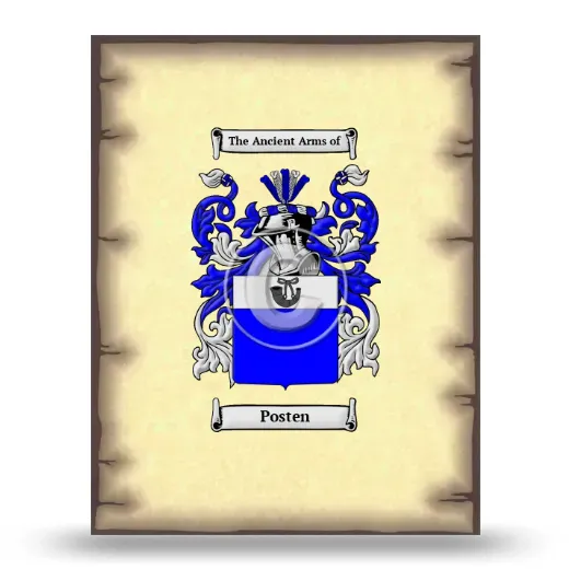 Posten Coat of Arms Print