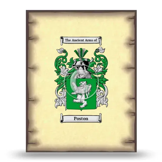 Poston Coat of Arms Print