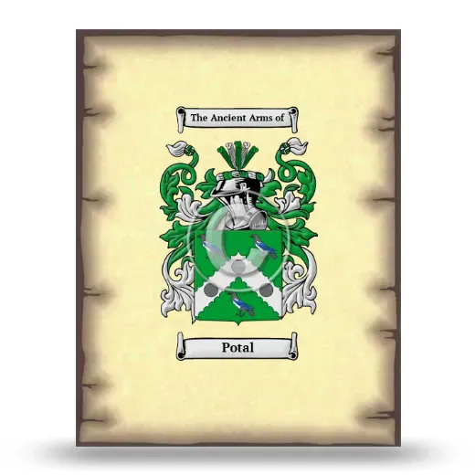 Potal Coat of Arms Print