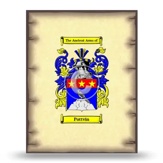 Pottvin Coat of Arms Print