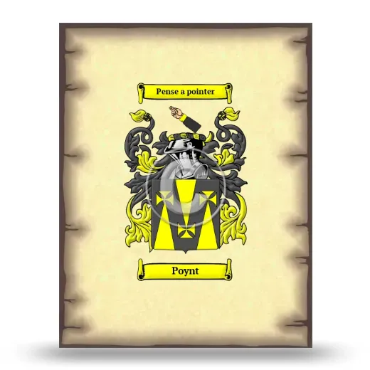 Poynt Coat of Arms Print