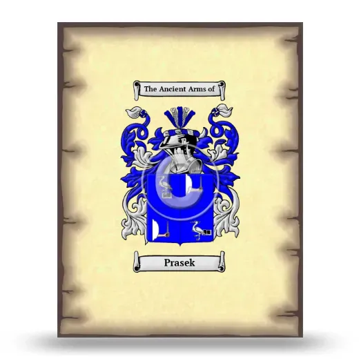 Prasek Coat of Arms Print