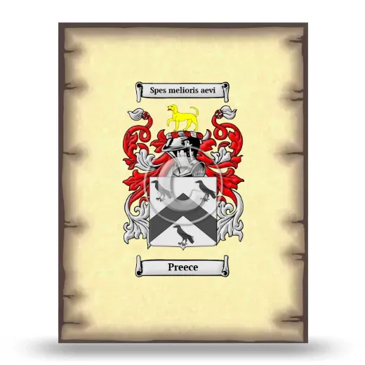 Preece Coat of Arms Print