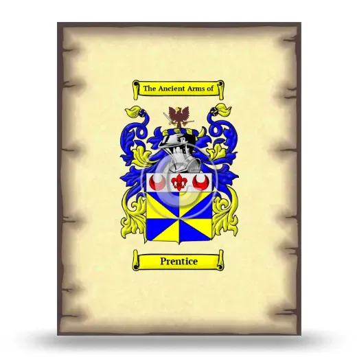 Prentice Coat of Arms Print