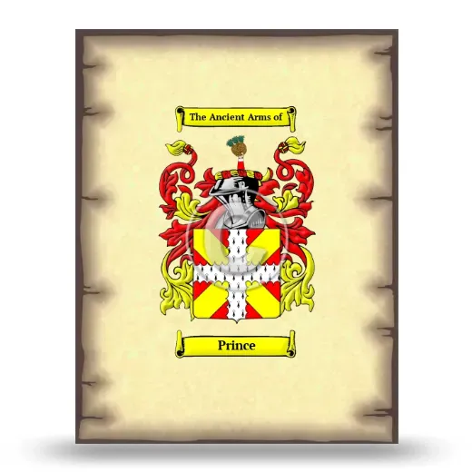 Prince Coat of Arms Print