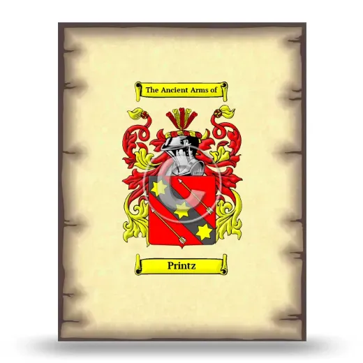 Printz Coat of Arms Print