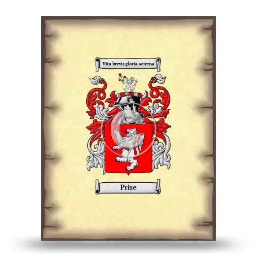 Prise Coat of Arms Print