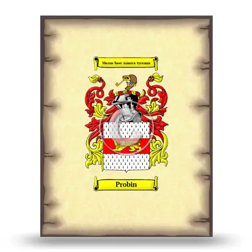 Probin Coat of Arms Print