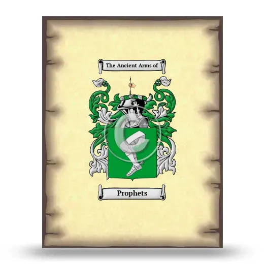 Prophets Coat of Arms Print