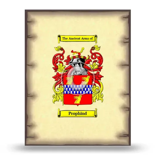 Prophind Coat of Arms Print