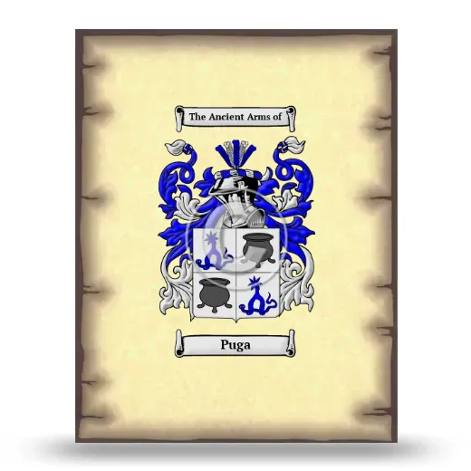 Puga Coat of Arms Print