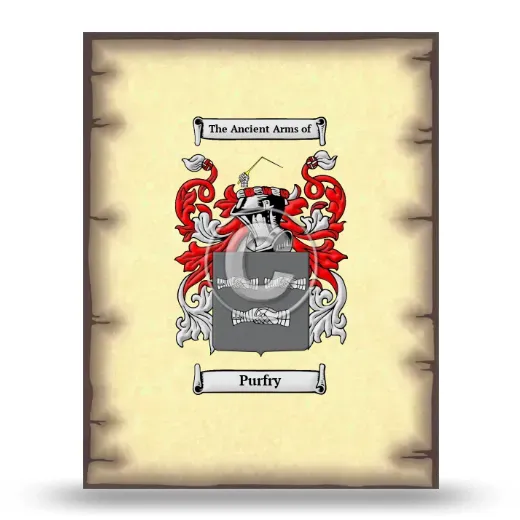 Purfry Coat of Arms Print